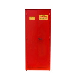 Armário Corta Fogo Practical Vermelho - 1,70 X 0,70 X 0,45 Metros - 690503009 - Redentor